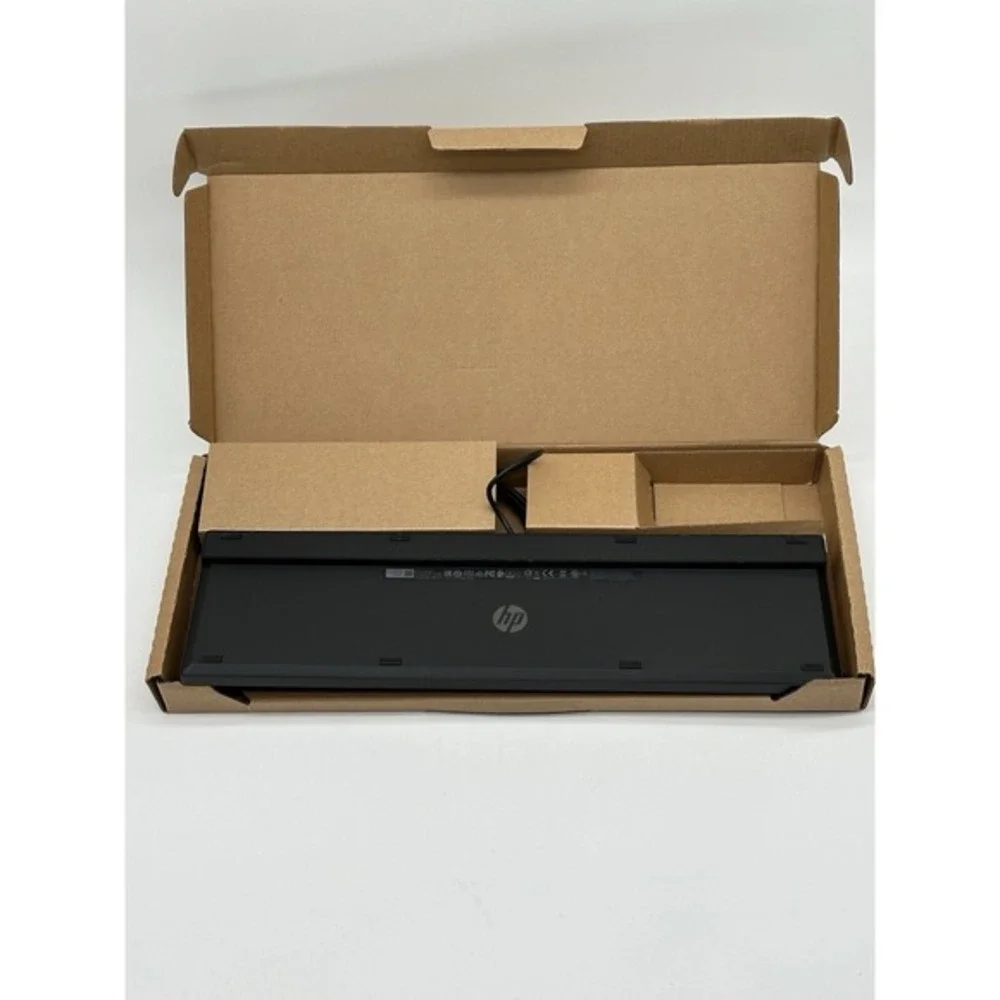 HP Lifestyle TPC-P001K 928922-001 Wired USB‎ Desktop Keyboard Black